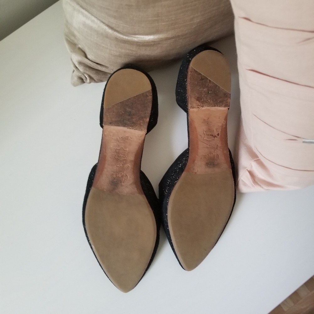 JOIE SUEDE FLAT SHOES - SIZE 37, PRE-OWNED - Picture 3 of 4